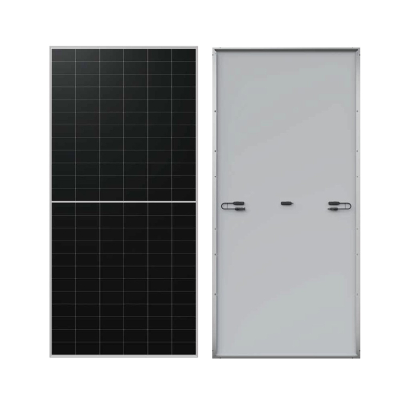 WERAN 640-670W Bakkontakt solcellepanel – OEM høyeffektiv enkeltglass PV-modul for distribusjon og kommersielle prosjekter