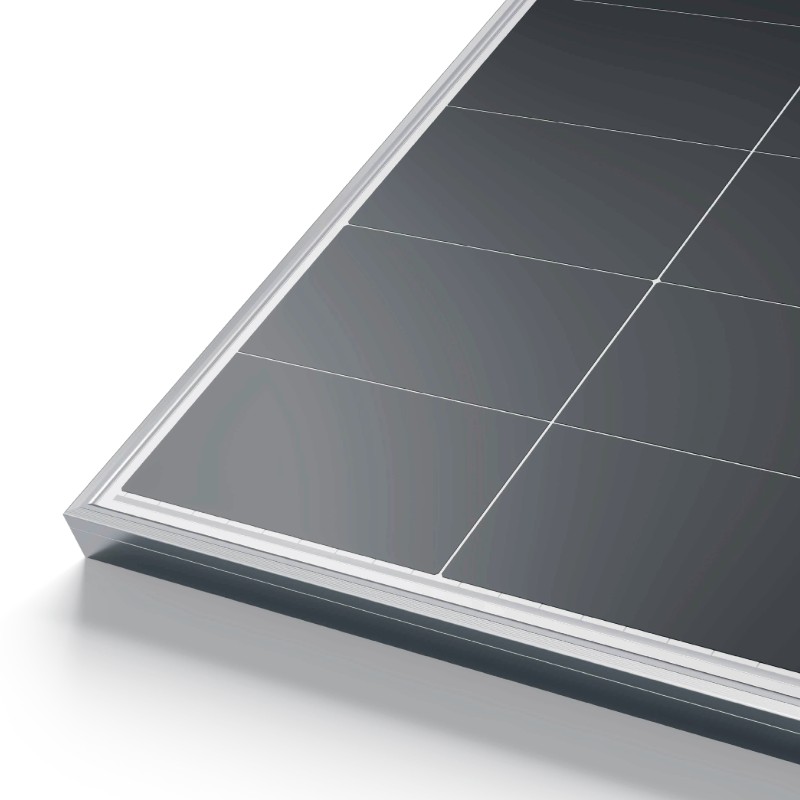WERAN 640-670W Bakkontakt solcellepanel – OEM høyeffektiv enkeltglass PV-modul for distribusjon og kommersielle prosjekter