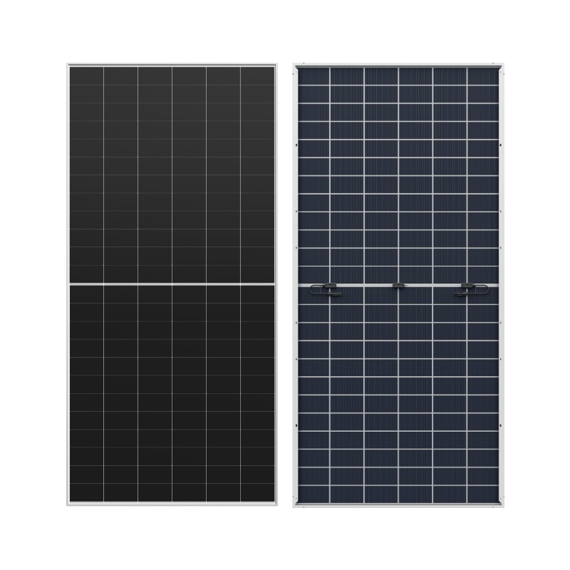 WERAN 640-670W HPBC 2.0 bifacial solcellepanel – OEM bakkontakt dobbelglass PV-modul for nytte- og EPC-prosjekter