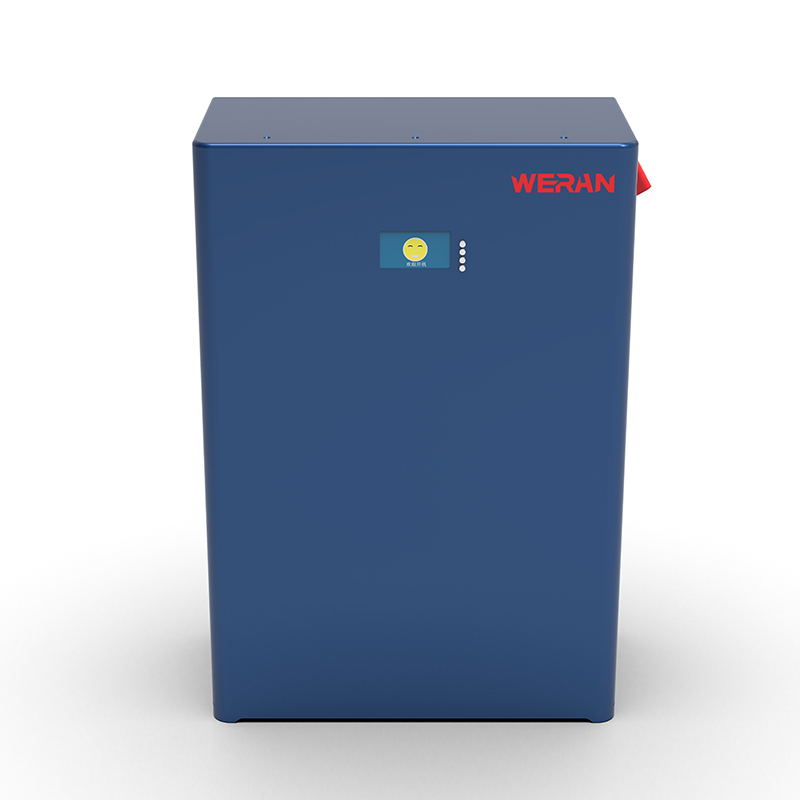 WERAN WRL-48100WB 51,2V 100Ah Veggmontert LiFePO4-batteri (5,12kWh) – IP65, 6000 sykluser, utendørs solcellelagring