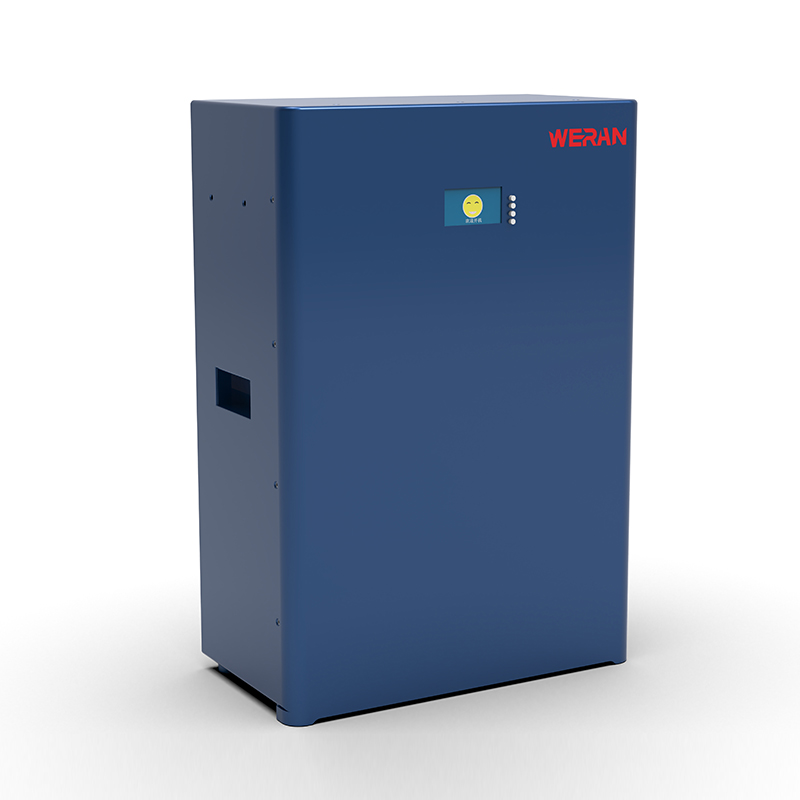 WERAN WRL-48100WB 51,2V 100Ah Veggmontert LiFePO4-batteri (5,12kWh) – IP65, 6000 sykluser, utendørs solcellelagring