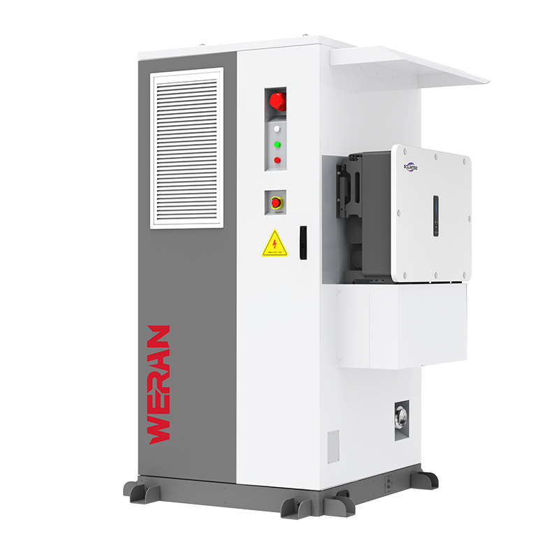 WERAN PTH 25-50kW 64,3-112,5kWh alt-i-ett C&I energilagringsskap – integrert solcellelagringssystem med hybrid inverter