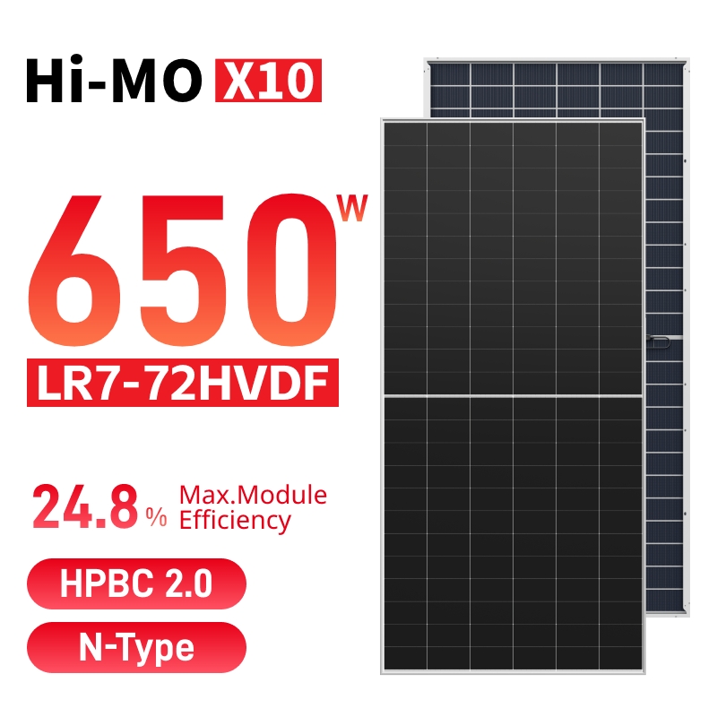 Mikroinvertere vs. strenginvertere for LONGi Hi-MO X10 Guardian Anti-Dust 640-670W bifacial toglass solcellesystemer